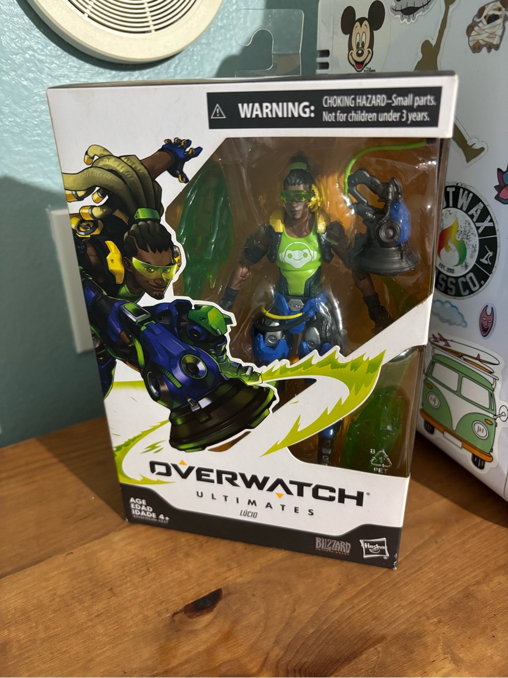 Hasbro Overwatch Lucio Action Figure - Green, Blue & Yellow